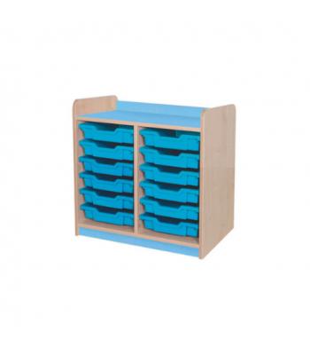 KUBBYCLASS DOUBLE COLUMN TRAY UNITS