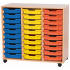 WILLOWBROOK TRIPLE COLUMN TRAY STORAGE UNITS