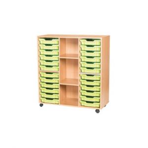 SHELVING UNITS WITH TRAYS