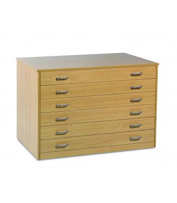 6 DRAWER PLAN CHEST 