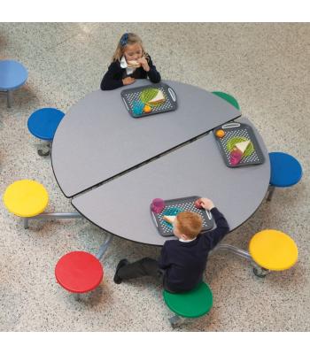 ROUND / OCTAGONAL MOBILE SEATING UNITS - SCHOOLSRUS