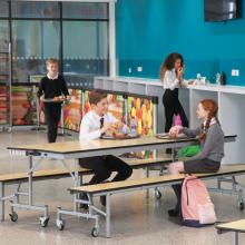 CONVERTIBLE FOLDING BENCH UNITS