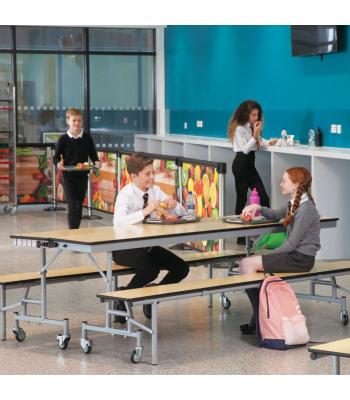 CONVERTIBLE FOLDING BENCH UNITS