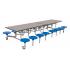 SPACERIGHT 16 SEAT RECTANGULAR MOBILE FOLDING TABLE ( AGES 4 - 6 )