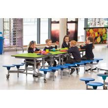 SPACERIGHT 16 SEAT RECTANGULAR MOBILE FOLDING TABLE ( AGES 4 - 6 )