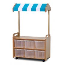 MOBILE TALL UNIT WITH CANOPY ADD-ON