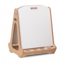 DOUBLE-SIDED 2 STATION WHITEBOARD EASEL