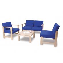 WOOD FRAMED COFFEE TABLES