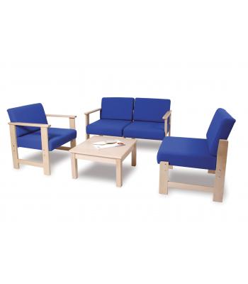 WOOD FRAMED COFFEE TABLES