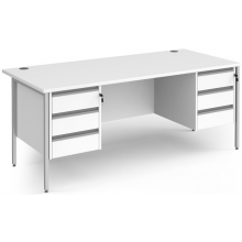 CONTRACT 25 DOUBLE PEDERSTAL DESK CONTRACT 25 DOUBLE PEDERSTAL DESK