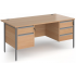 CONTRACT 25 DOUBLE PEDERSTAL DESK CONTRACT 25 DOUBLE PEDERSTAL DESK
