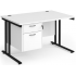 MAESTRO 25 CONTRACT FIXED PEDESTAL DESK