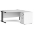 MAESTRO 25 CORNER DESK AND PEDESTAL BUNDLE