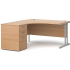 MAESTRO 25 CORNER DESK AND PEDESTAL BUNDLE