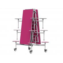 GOPAK GoRoll FOLDING TABLE - 12 STOOL