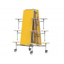 GOPAK GoRoll FOLDING TABLE - 16 STOOL