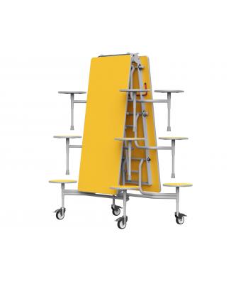 GOPAK GoRoll FOLDING TABLE - 16 STOOL