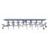 GOPAK GoRoll FOLDING TABLE - 16 STOOL