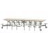 GOPAK GoRoll FOLDING TABLE - 16 STOOL