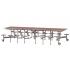 GOPAK GoRoll FOLDING TABLE - 16 STOOL