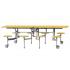 GOPAK GoRoll FOLDING TABLE - 8 STOOL