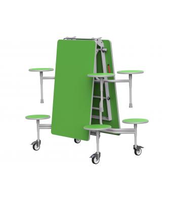 GOPAK GoRoll FOLDING TABLE - 8 STOOL