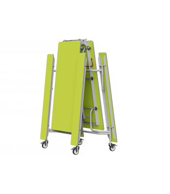 GOPAK GoRoll FOLDING TABLES WITH FIXED BENCHES