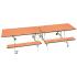 RECTANGULAR MOBILE FOLDING BENCH UNIT RECTANGULAR MOBILE FOLDING BENCH UNIT